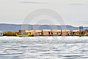 Uros floating islands-Titicaca Lake -totora-puno-Peru- 529