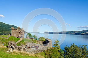 Urquhart Castle by Loch Ness