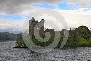 Urquhart Castle on Loch Ness