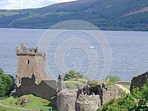 Urquhart Castle Loch Ness photo