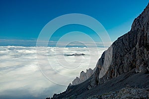 Urriellu peak (Naranjo de Bulnes). Picos de Europa National Park, Spain photo