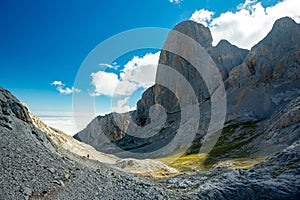 Urriellu peak (Naranjo de Bulnes). Picos de Europa National Park, Spain photo