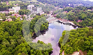 The Ursu Lake The Bear Lake in Sovata, Romania