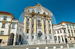 Ursulinska church, Ljubljana, Slovenia