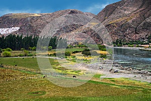 Urubamba River in Peru