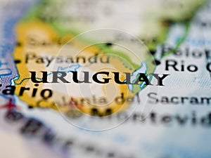 Uruguay Map