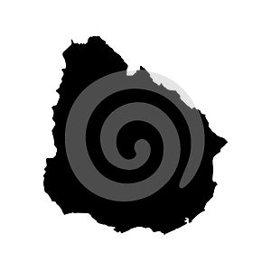 Uruguay map icon