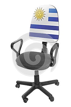 The Uruguayan flag