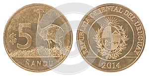 Uruguayan Peso Coin
