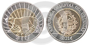 Uruguayan Peso Coin