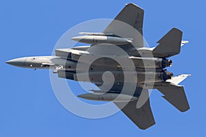 US Air Force F-15C Eagle fighter jet plane