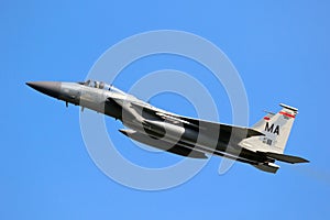 US Air Force F-15 Eagle fighter jet aircraft