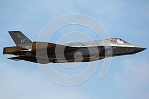 US Air Force Lockheed Martin F-35 Lightning II fighter jet plane