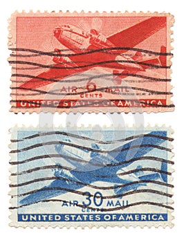 Us Air Mail Stamps