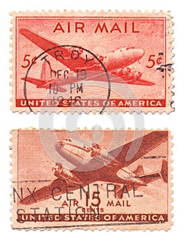 Us Air Mail Stamps