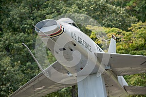 US Airforce jet at Warbird Park Myrtle Beach SC