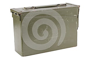 US Army Green Ammo Box