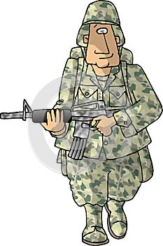 US Army man