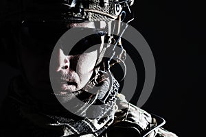 US Army Ranger close-up photo