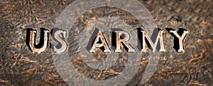 US Army United States Armed Forces Inscription Memorial