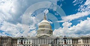 US capital building, Washington DC photo