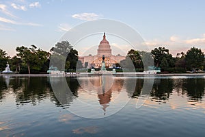 US Capital building in Washington DC, USA