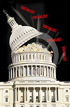 US Capital with Socialists