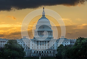 US Capital Sunrise photo