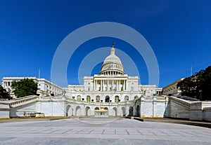 US Capitol building dome Washington DC.