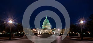 US Capitol Building in spring