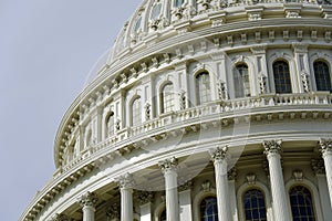 US Capitol dome detail