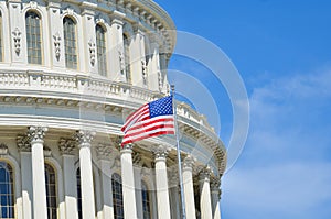 US Capitol dome detail, Washington DC