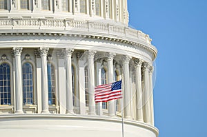 US Capitol dome detail, Washington DC