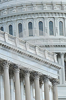 US Capitol dome detail, Washington DC