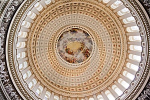 US Capitol Dome Rotunda Apothesis Washington DC photo