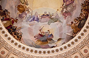 US Capitol Dome Rotunda Apothesis Washington DC photo