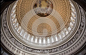 US Capitol Dome Rotunda Washington DC photo