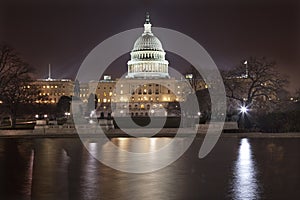 US Capitol Night img