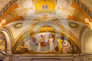 US Capitol Underground Tunnel Library Congress Washington DC