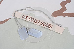 US COAST GUARD branch tape