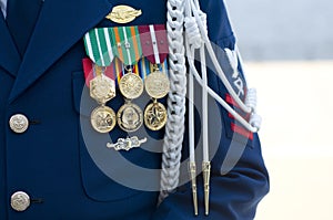 US Coast Guard Company Commander photo