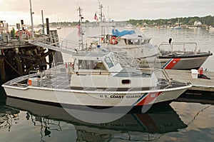 US Coast Guard patrol boats