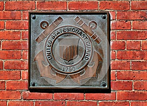 US Coast GUard Plaque