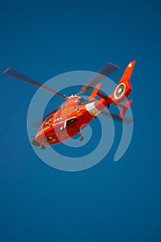 US Coast Guard Rescue Helicopter