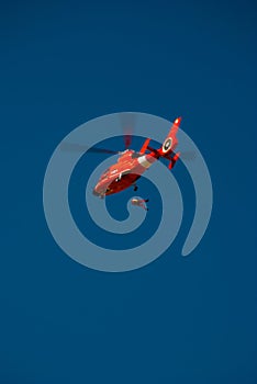 US Coast Guard Rescue Helicopter