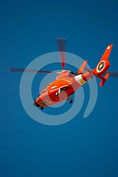 US Coast Guard Rescue Helicopter