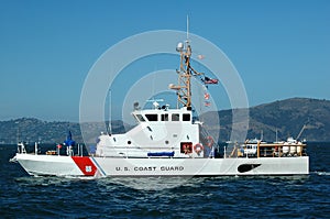 US Coast guard ship