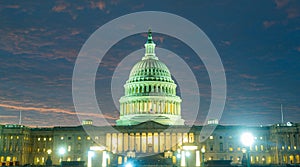 US congress. Capitol building. US National Capitol in Washington, DC. American landmark. Photo of of Capitol Hill at