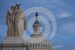 US congress. The US Capitol in Washington, DC. United States Capitol Building - Washington DC United States. American
