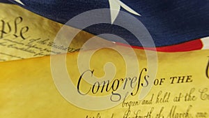 US Constitution Historical Document We The People